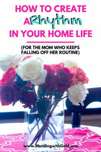 Stay at home mom schedule ideas for moms who struggle with consistent time management and can't stick to their daily routines & everyday activities. #timemanagementformoms, #momlife, #stayathomemom, #dailyroutines