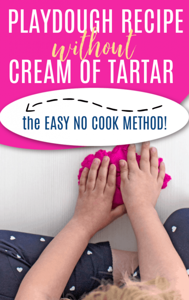 Easy Playdough Recipe Without Cream Of Tartar Or Lemon